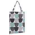 Sugar Blue Fabric Polka Dots Circle Classic Tote Bag View2