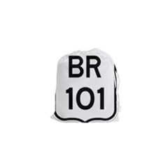 Brazil Br-101 Transcoastal Highway  Drawstring Pouches (xs)  by abbeyz71