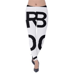 Brazil Br-101 Transcoastal Highway  Velvet Leggings by abbeyz71