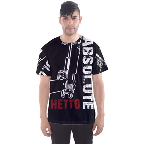 Absolute Ghetto Men s Sports Mesh Tee by Valentinaart