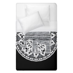 Ornate Mandala Elephant  Duvet Cover (single Size) by Valentinaart