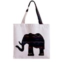 Ornate mandala elephant  Zipper Grocery Tote Bag View2