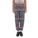 Aztec Pattern Cool Colors Women s Jogger Sweatpants View1