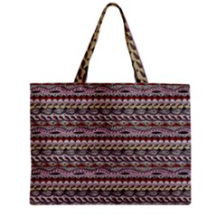 Aztec Pattern Patterns Zipper Mini Tote Bag