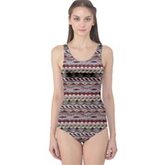 Aztec Pattern Patterns One Piece Swimsuit by BangZart