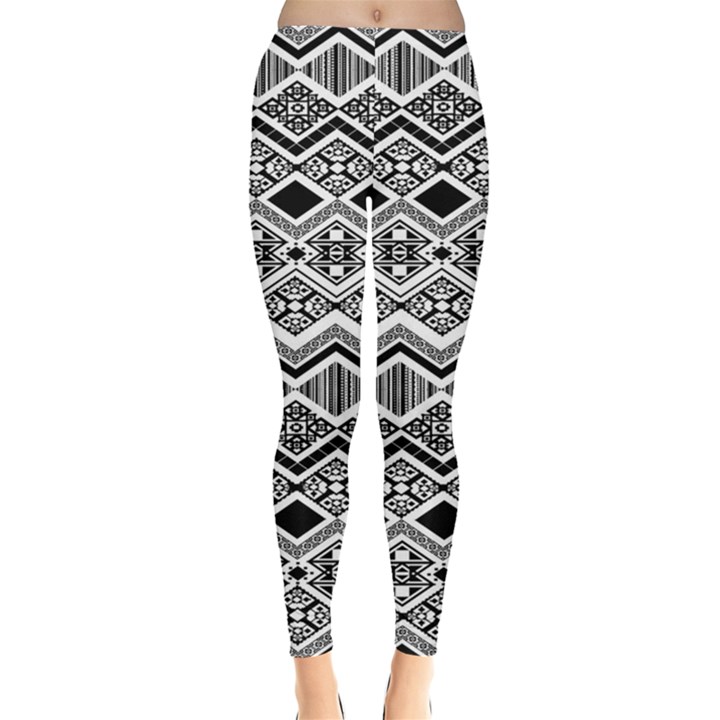 Aztec Design  Pattern Leggings 