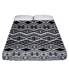 Aztec Design  Pattern Fitted Sheet (king Size)