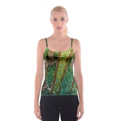 Chameleon Skin Texture Spaghetti Strap Top by BangZart