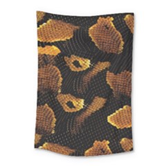 Gold Snake Skin Small Tapestry