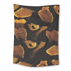 Gold Snake Skin Medium Tapestry