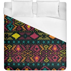 Bohemian Patterns Tribal Duvet Cover (king Size)