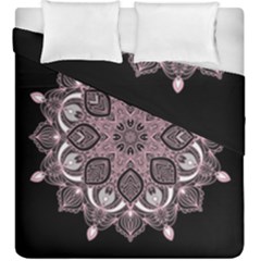 Ornate Mandala Duvet Cover Double Side (king Size) by Valentinaart