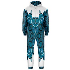 Ornate Mandala Hooded Jumpsuit (men) 