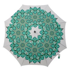 Ornate mandala Hook Handle Umbrellas (Small)