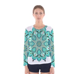 Ornate mandala Women s Long Sleeve Tee