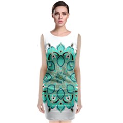 Ornate mandala Classic Sleeveless Midi Dress