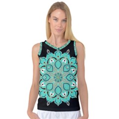 Ornate Mandala Women s Basketball Tank Top by Valentinaart