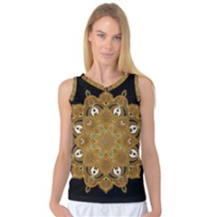 Ornate Mandala Women s Basketball Tank Top by Valentinaart