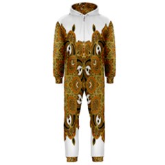 Ornate Mandala Hooded Jumpsuit (men)  by Valentinaart