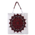 Ornate mandala Grocery Tote Bag View2