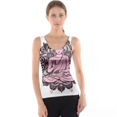 Ornate Buddha Tank Top by Valentinaart