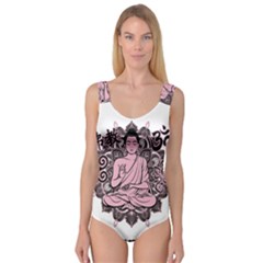 Ornate Buddha Princess Tank Leotard  by Valentinaart