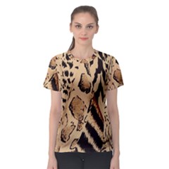 Animal Fabric Patterns Women s Sport Mesh Tee