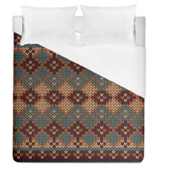 Knitted Pattern Duvet Cover (queen Size) by BangZart