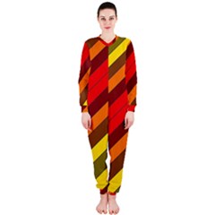 Abstract Bright Stripes Onepiece Jumpsuit (ladies)  by BangZart
