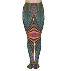 Casanova Abstract Art Colors Cool Druffix Flower Freaky Trippy Women s Tights