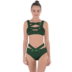 01 Numbers Bandaged Up Bikini Set 