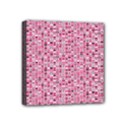 Abstract Pink Squares Mini Canvas 4  x 4  View1