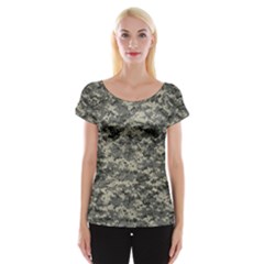 Us Army Digital Camouflage Pattern Cap Sleeve Tops