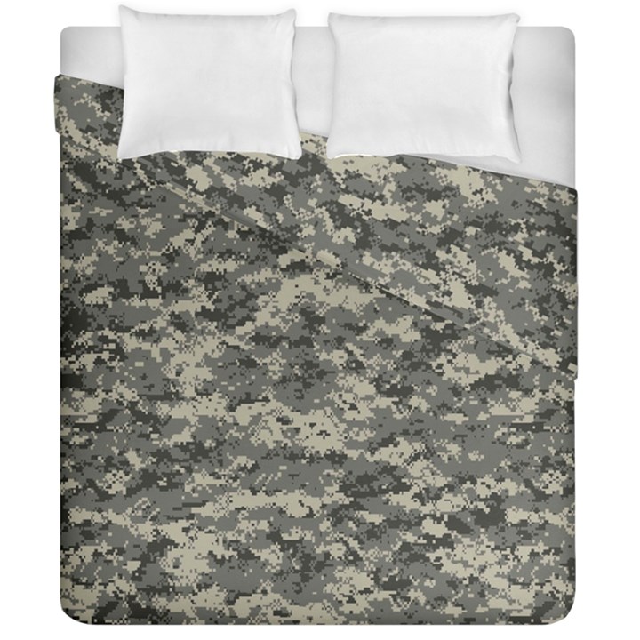 Us Army Digital Camouflage Pattern Duvet Cover Double Side (California King Size)