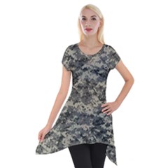 Us Army Digital Camouflage Pattern Short Sleeve Side Drop Tunic