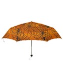 Vector Seamless Pattern With Spider Web On Orange Folding Umbrellas View3