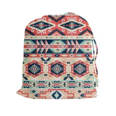 Aztec Pattern Copy Drawstring Pouches (xxl)