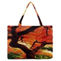 Maple Tree Nice Medium Zipper Tote Bag View1