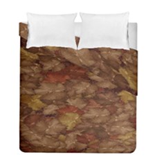 Brown Texture Duvet Cover Double Side (full/ Double Size)