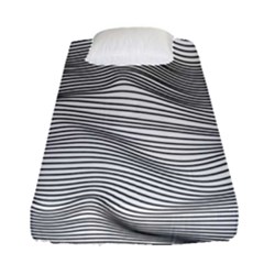 Lines N  Lines Fitted Sheet (single Size) by LimeGreenFlamingo