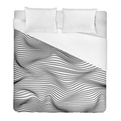 Lines N  Lines Duvet Cover (full/ Double Size) by LimeGreenFlamingo