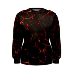 Volcanic Textures Women s Sweatshirt by BangZart