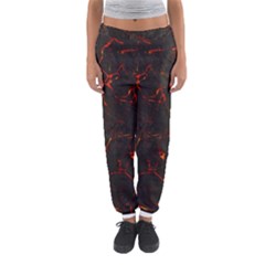 Volcanic Textures Women s Jogger Sweatpants