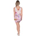 Sweet Flowers Sleeveless Bodycon Dress View4