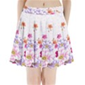 Sweet Flowers Pleated Mini Skirt View1