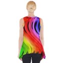 Colorful Vertical Lines Side Drop Tank Tunic View2