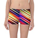 Funky Color Lines Reversible Boyleg Bikini Bottoms View3