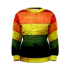 Five Wall Colour Women s Sweatshirt by BangZart