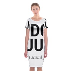 Judge Judy Wouldn t Stand For This! Classic Short Sleeve Midi Dress by theycallmemimi