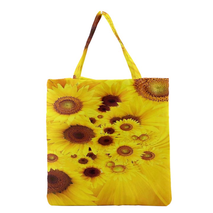 Beautiful Sunflowers Grocery Tote Bag